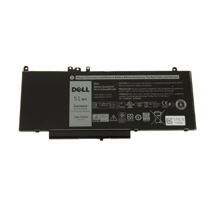 Dell Latitude E5250 E5425 E5450 E5470 E5525 E5550 G5M10 51Wh 4 Cell Battery