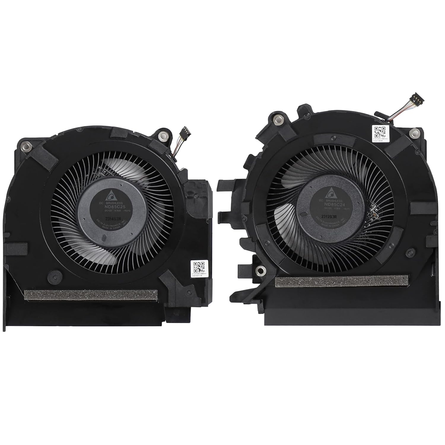 HP Envy 15-EP CPU+GPU Cooling Fan Pair
