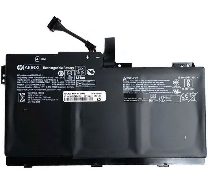 HP ZBook 17 G3 Xeon E3-1535M 17.3" Mobile Workstation Series A106XL AIO6XL Battery