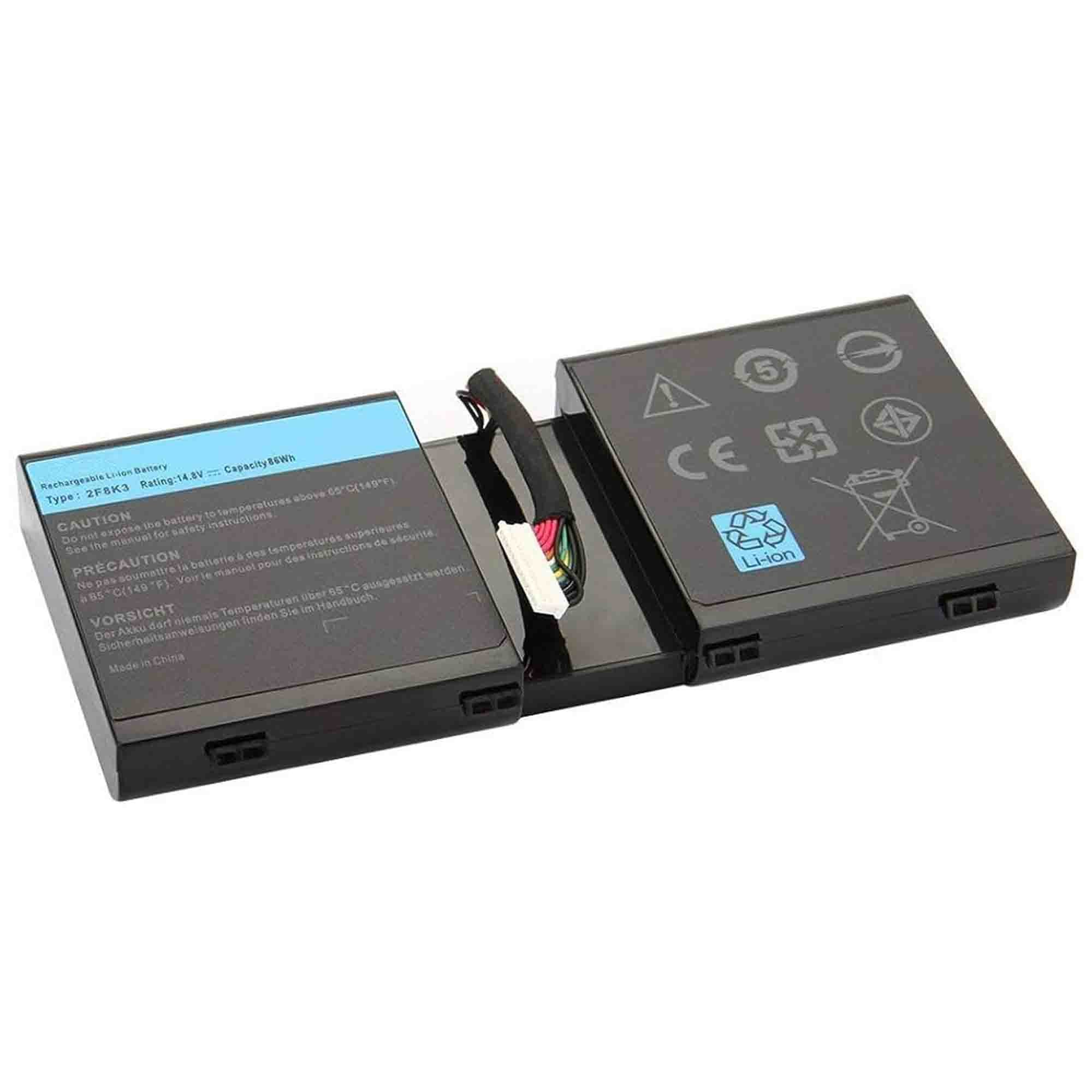 Dell 0G33TT 02F8K3 5200mAh 8 Cell Replacement Battery