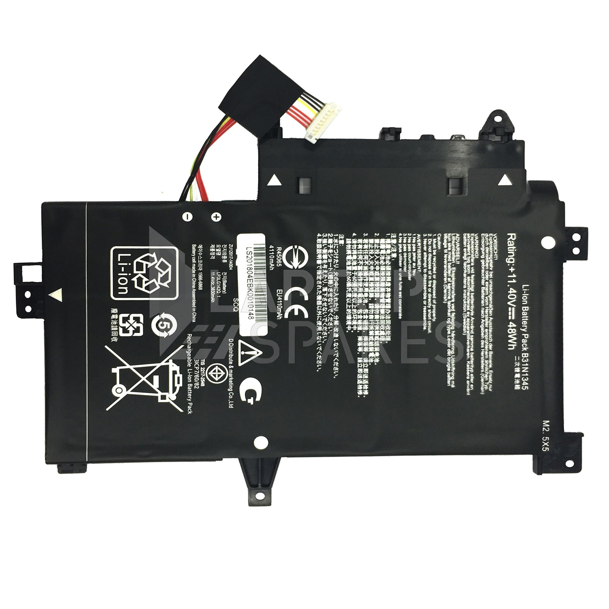 Asus Transformer Book Flip TP500LN-QB72T 48Wh Battery