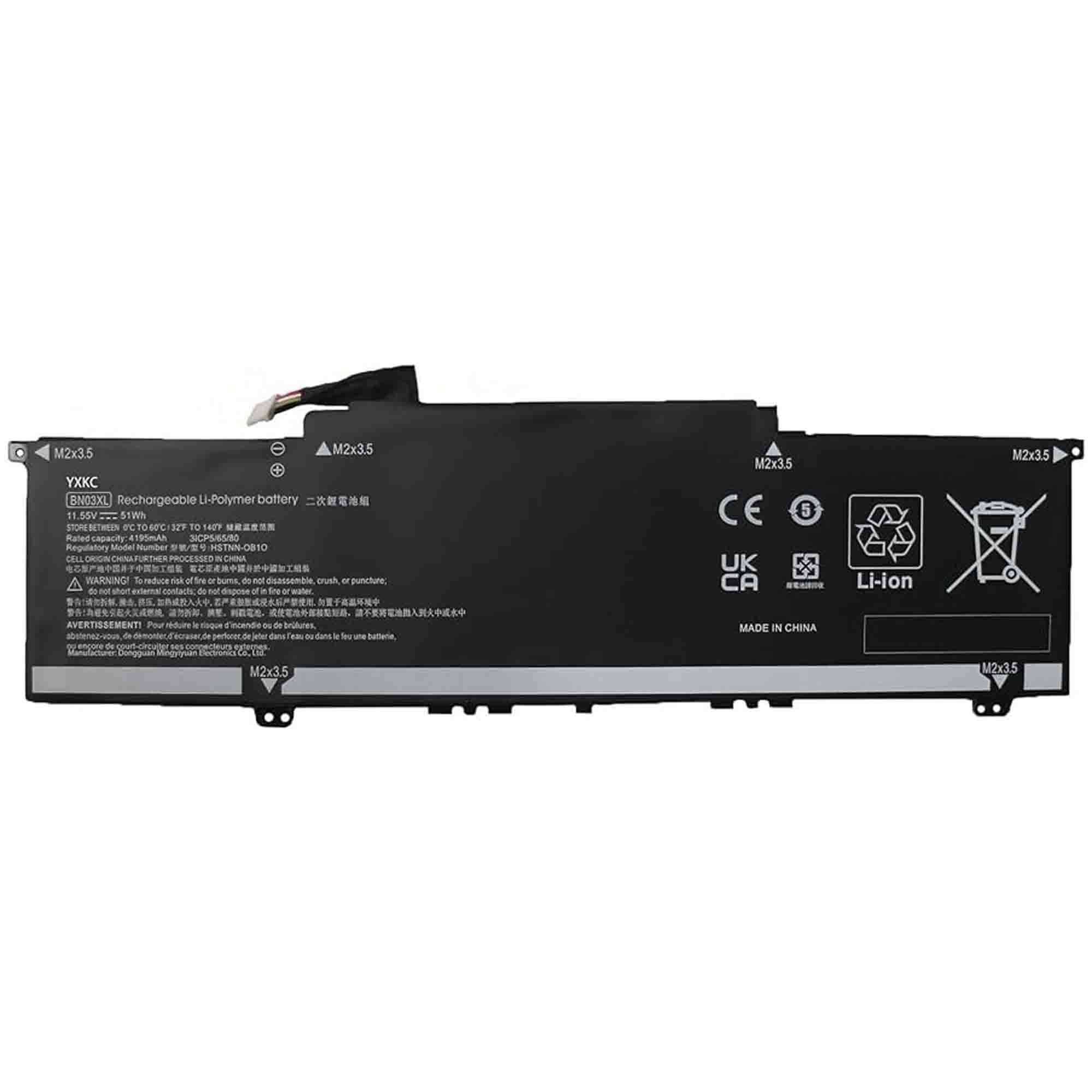 HP ENVY X360 15M-EE 51Wh 3 Cell Battery