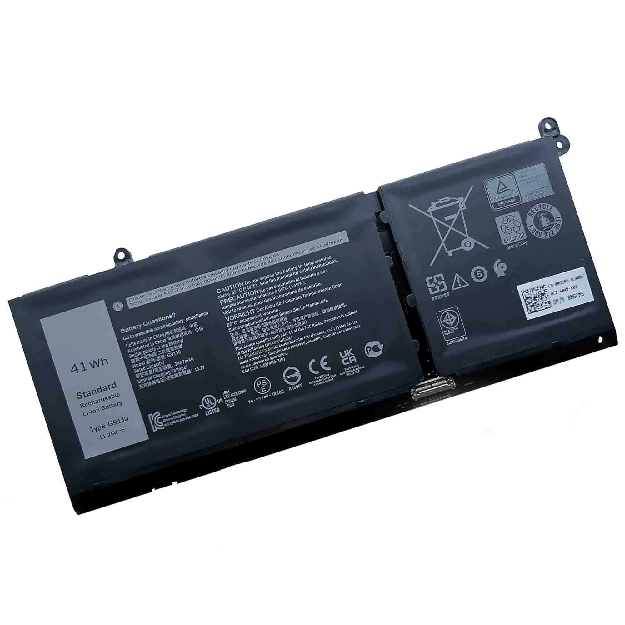 Dell Latitude 3520 3420 3320 3330 41Wh G91J0 Battery - Laptop Parts Store