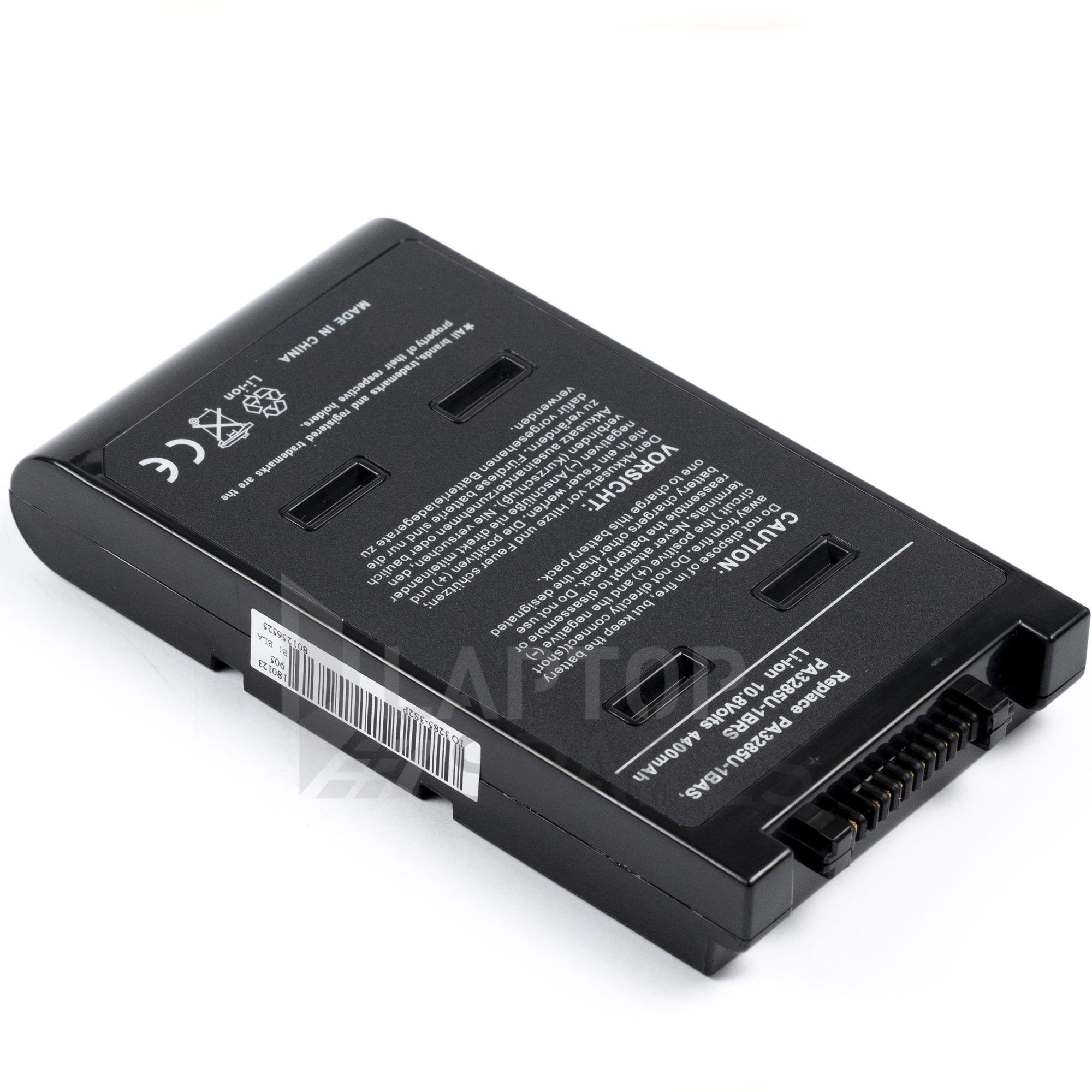 Toshiba DynaBook 166E 4400mAh 6 Cell Battery
