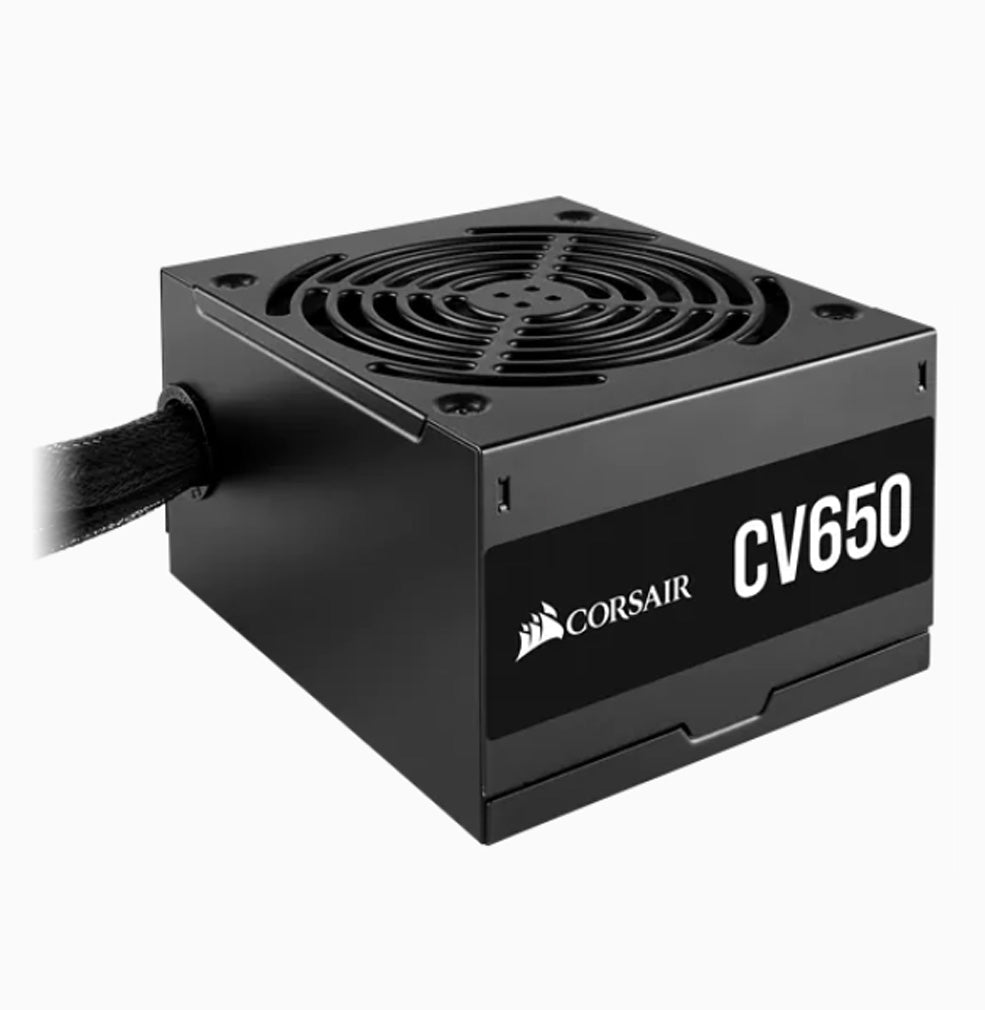 Corsair CV Series CV650 — 650 Watt 80 Plus Bronze Certified PSU