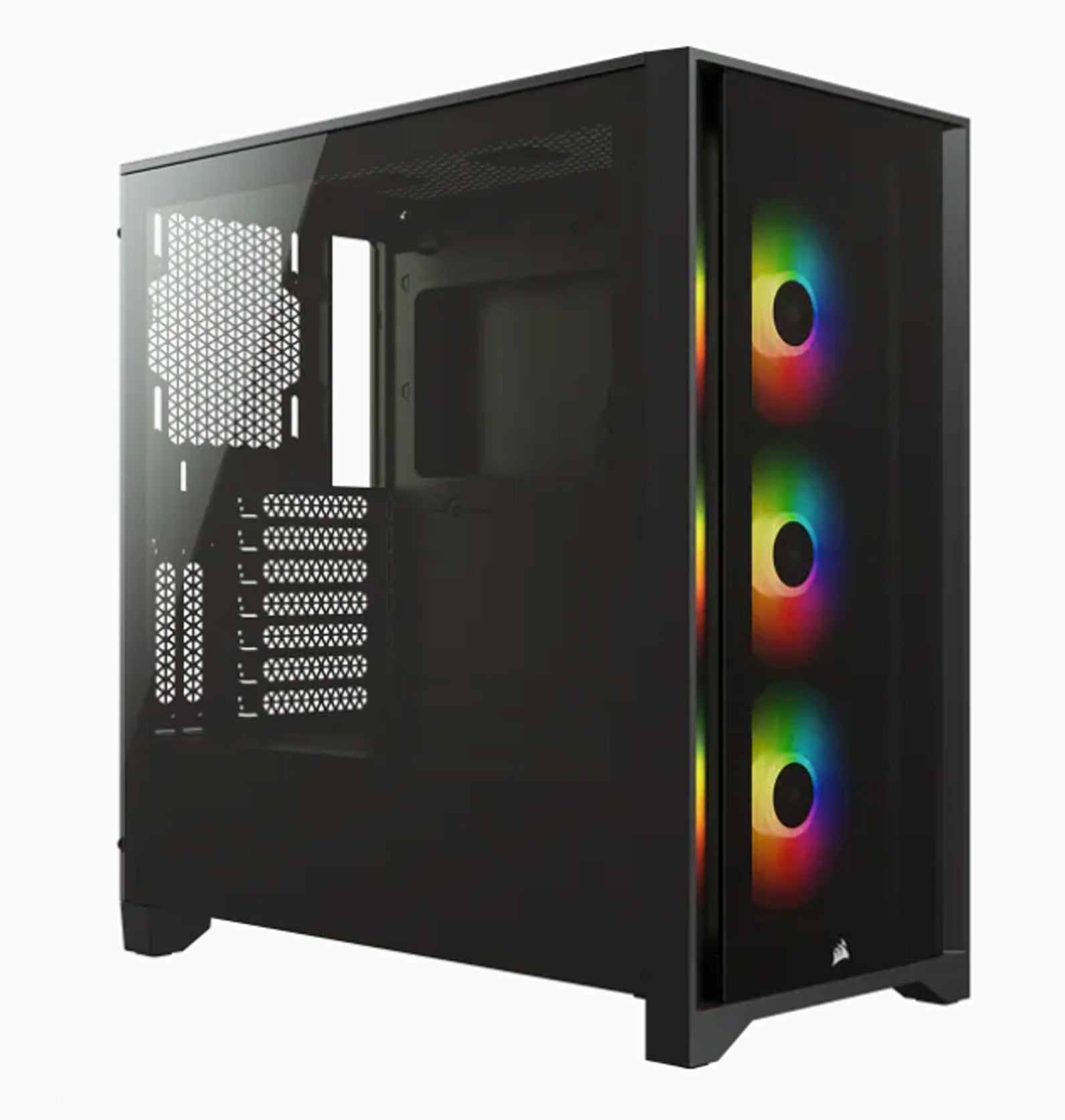 Corsair iCUE 4000X RGB Tempered Glass Mid-Tower ATX Case