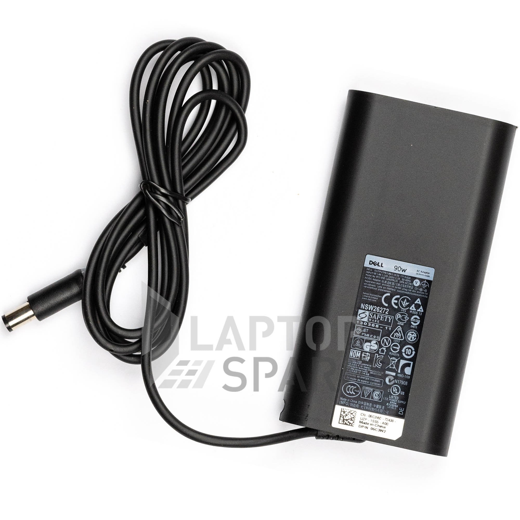 Dell Inspiron 1555 1564 1570 Round Shape Laptop AC Adapter Charger