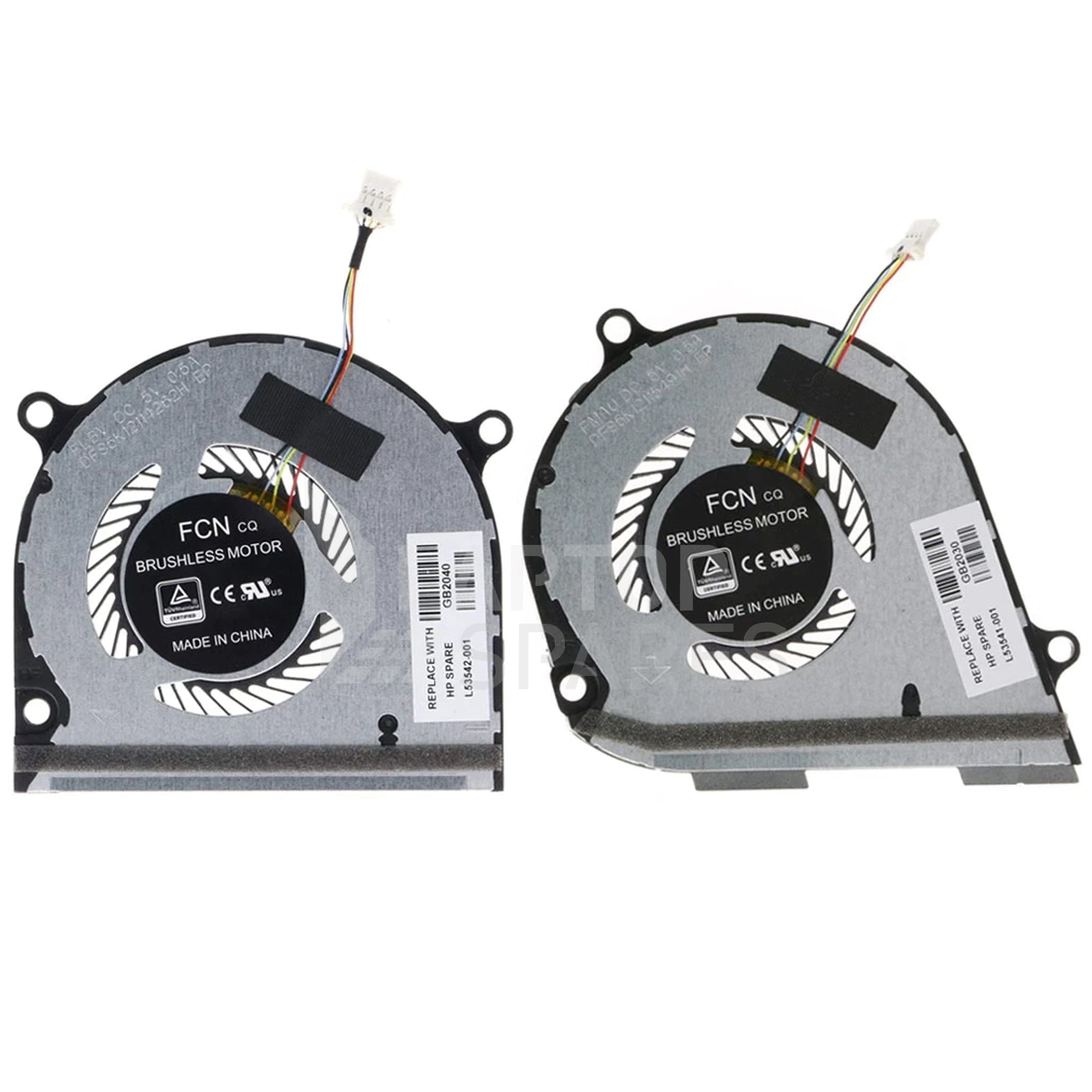 HP ENVY X360 15M-DS Laptop CPU & GPU Cooling Fan