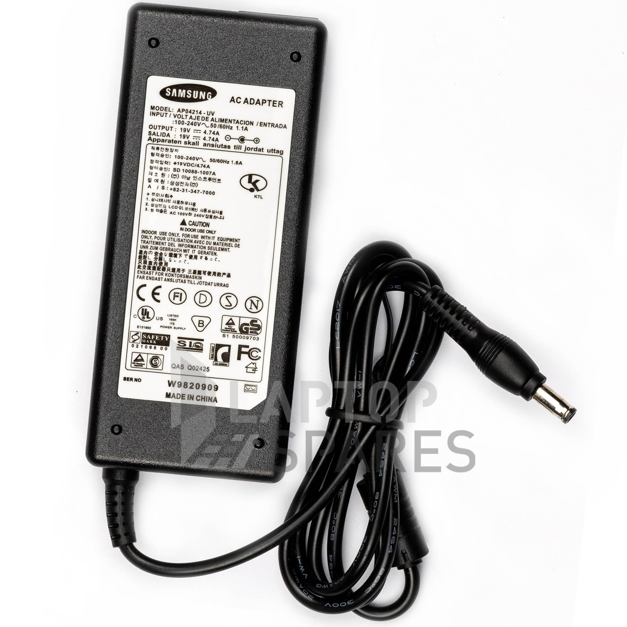 Samsung 90W 19V 4.74A 5.5*3.0mm Laptop AC Adapter Charger