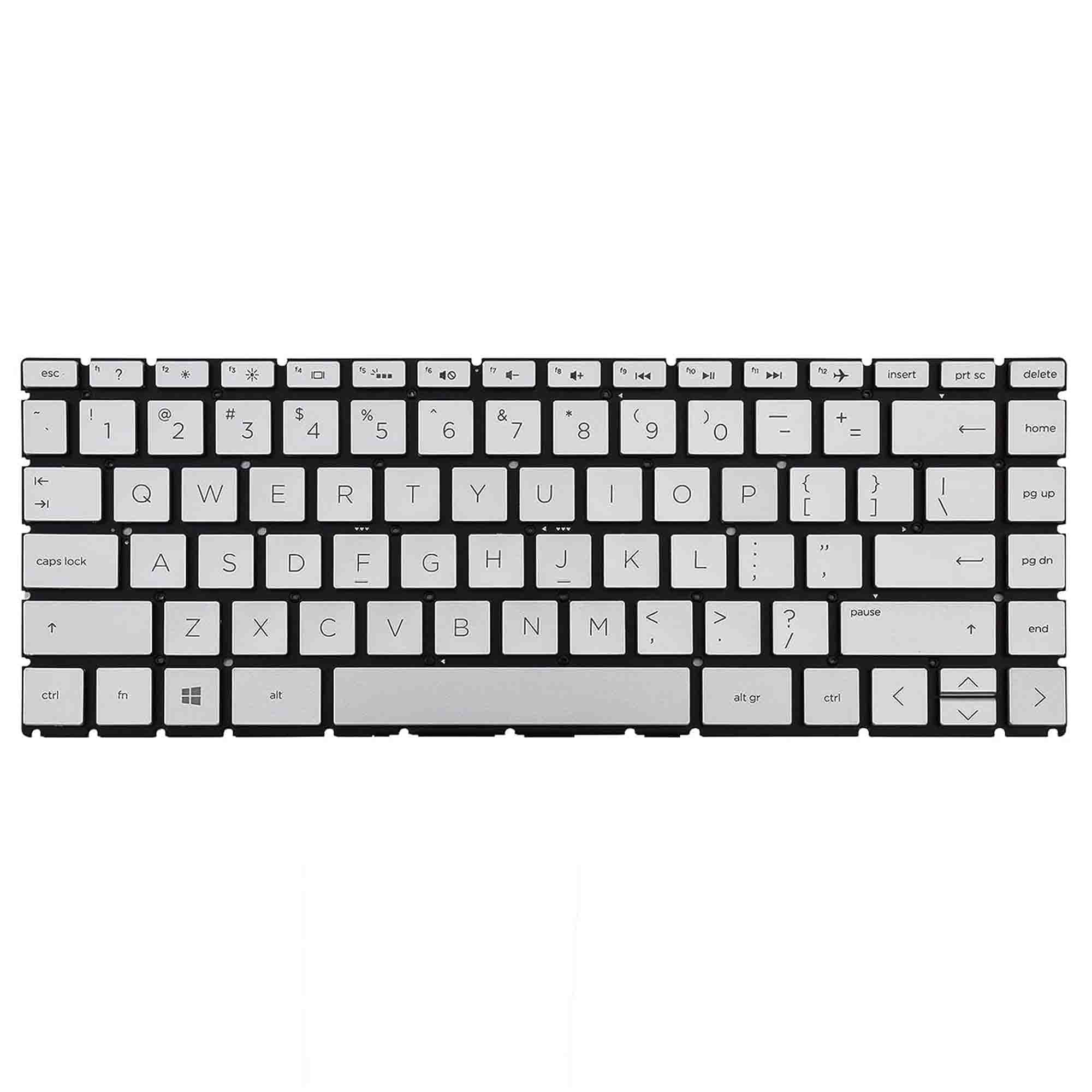 HP Pavilion 14-CD0087tu Laptop Silver Keyboard