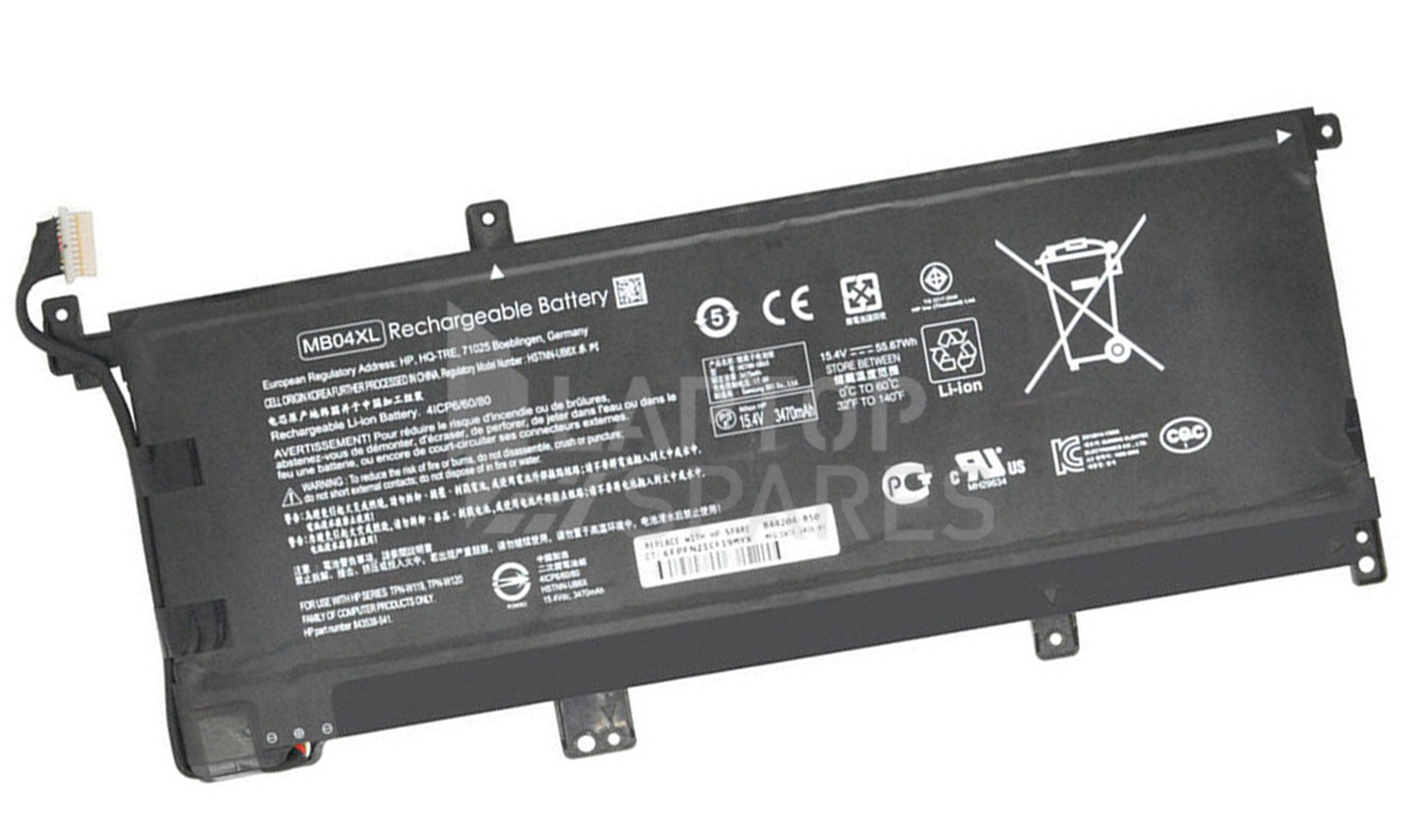 HP Envy X360 M6-AQ103DX 55.67Wh 4 Cell Battery