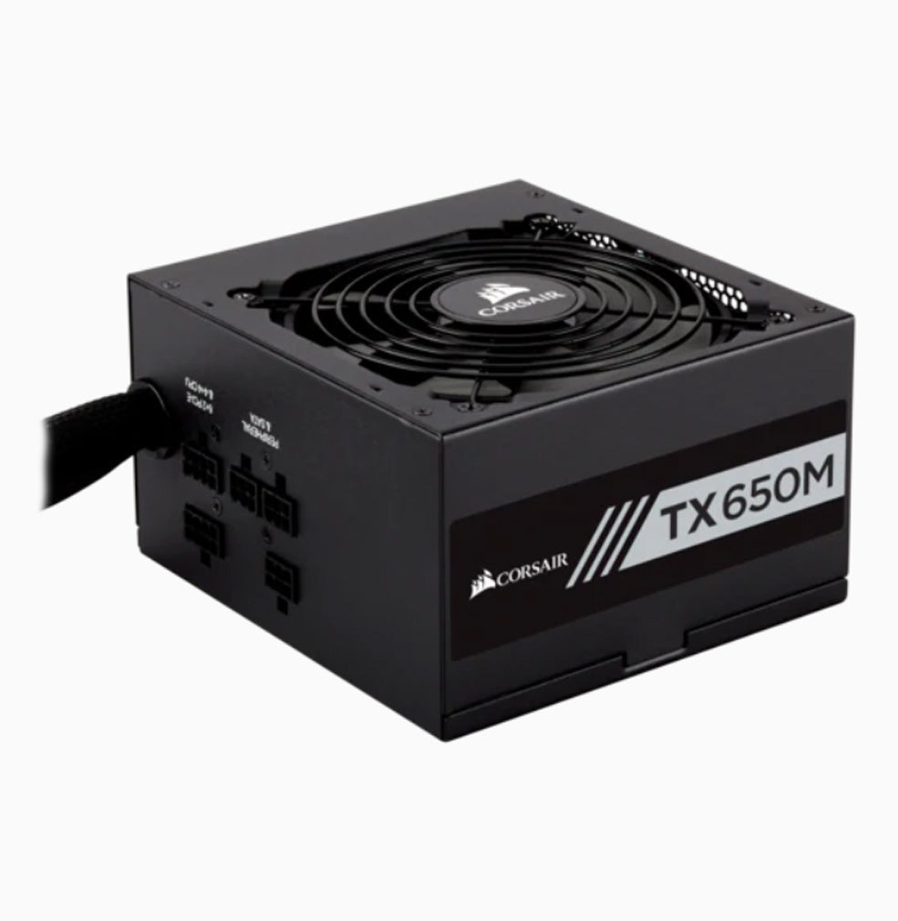 Corsair TX-M Series TX650M — 650 Watt 80 Plus Gold Certified PSU (UK)