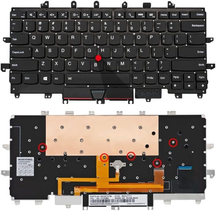 Lenovo ThinkPad X1 Carbon 4th Gen Keyboard