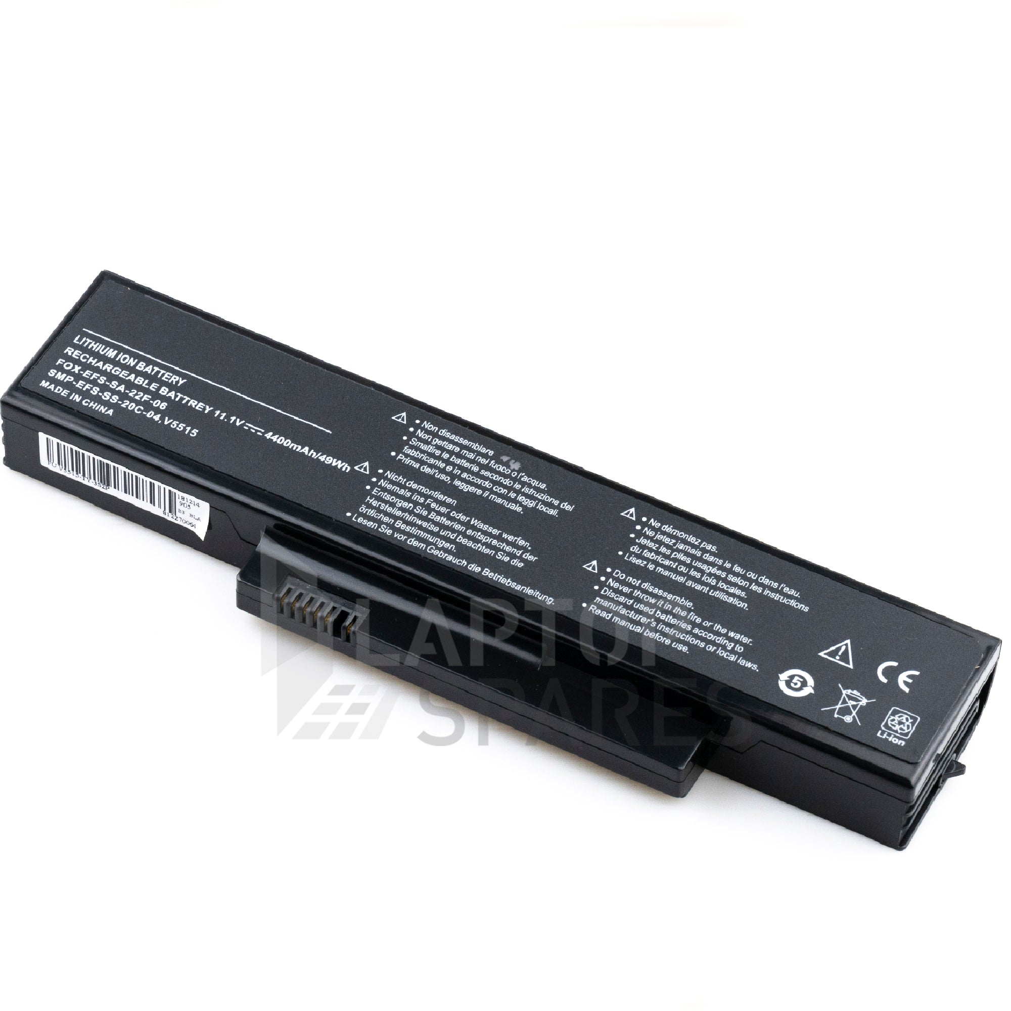 Fujitsu Siemens Esprimo V5515 4400mAh 6 Cell Battery