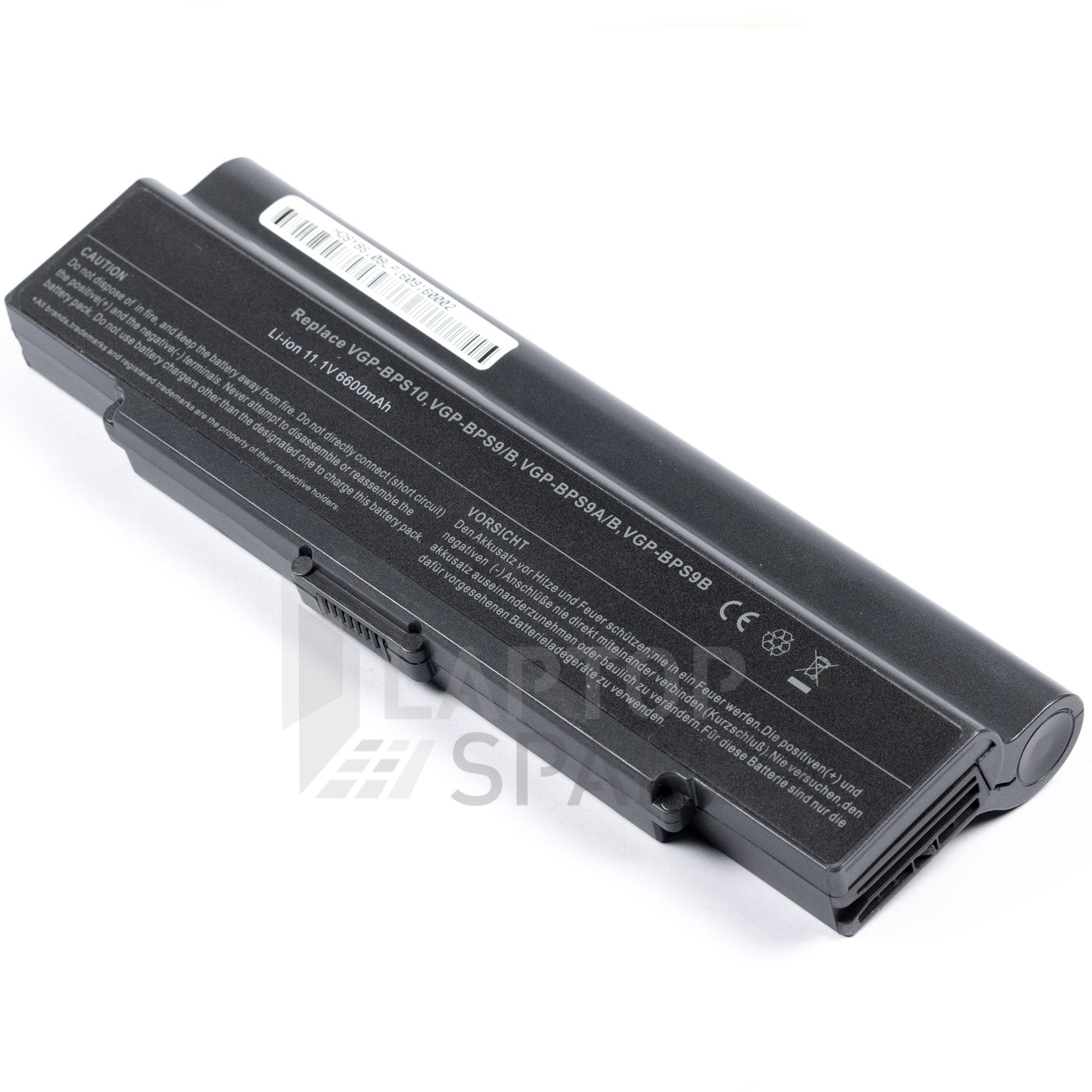 Sony VAIO VPC EA23EH EA23EN 6600mAh 9 Cell Battery
