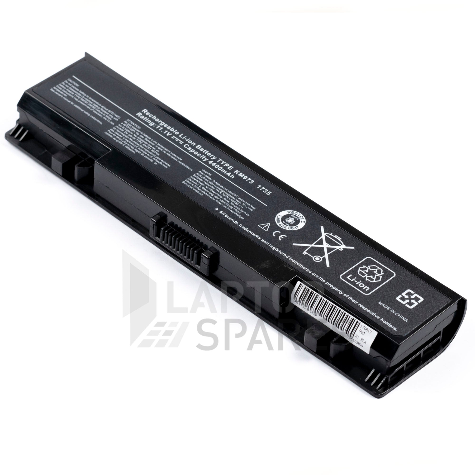 Dell Studio 1737 4400mAh 6 Cell Battery