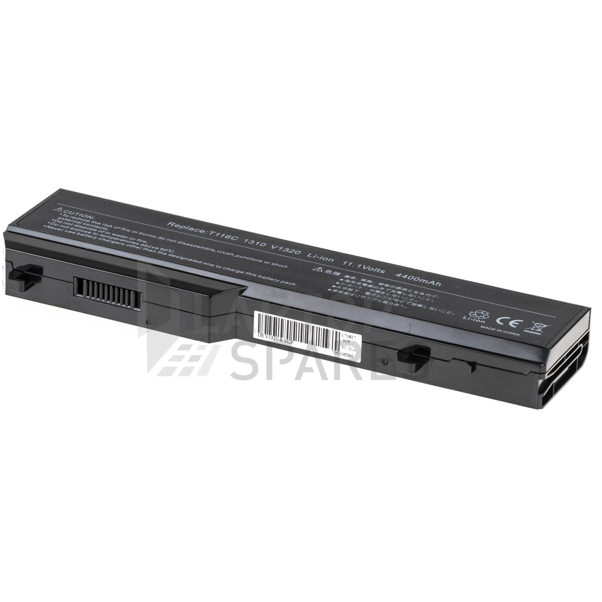 Dell Vostro 1510 Vostro 1520 6 Cell Laptop Battery