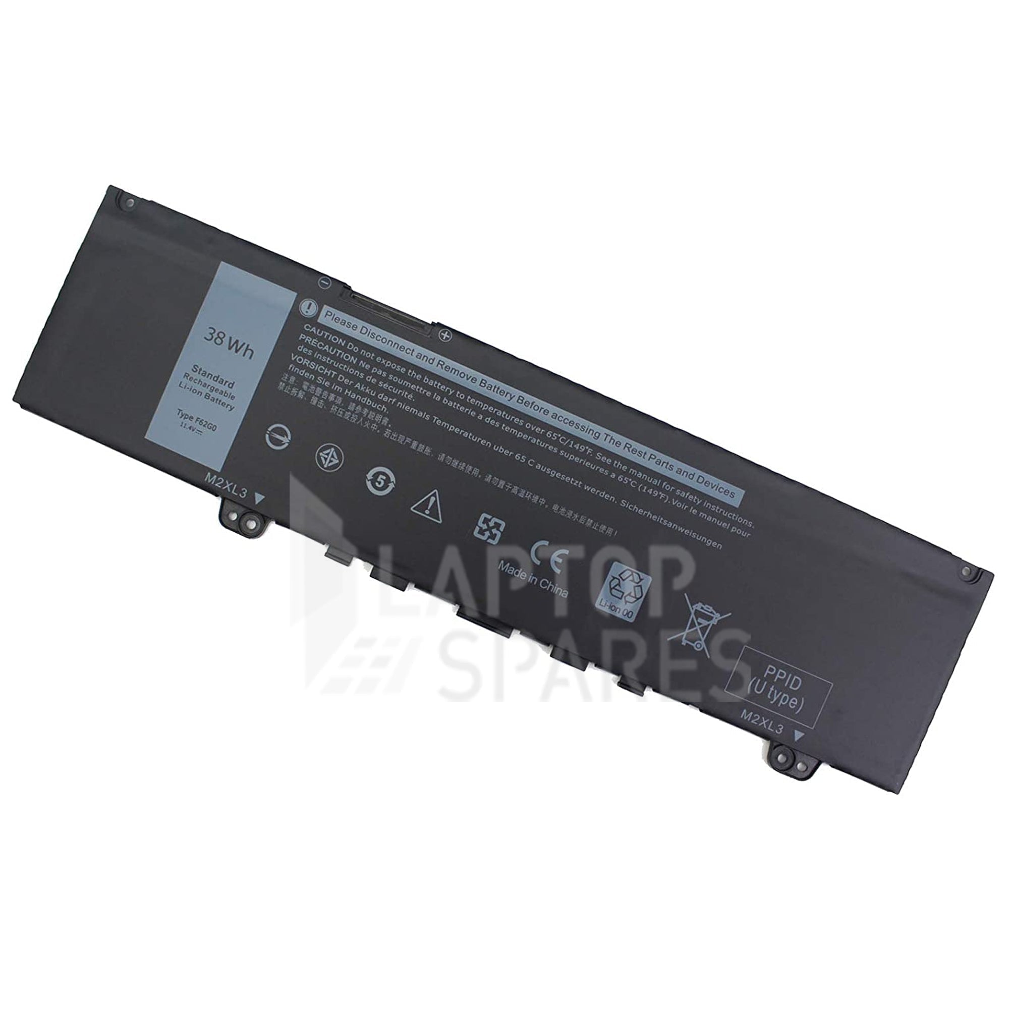 Dell Inspiron 13MF PRO-D5705TS 38Wh Internal Battery