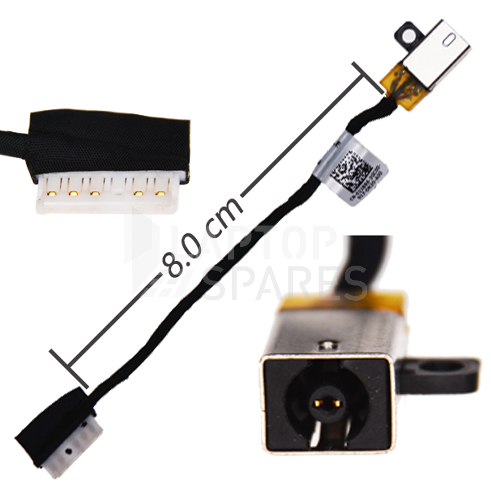 Dell Vostro 3580 DC Power Jack with Wire