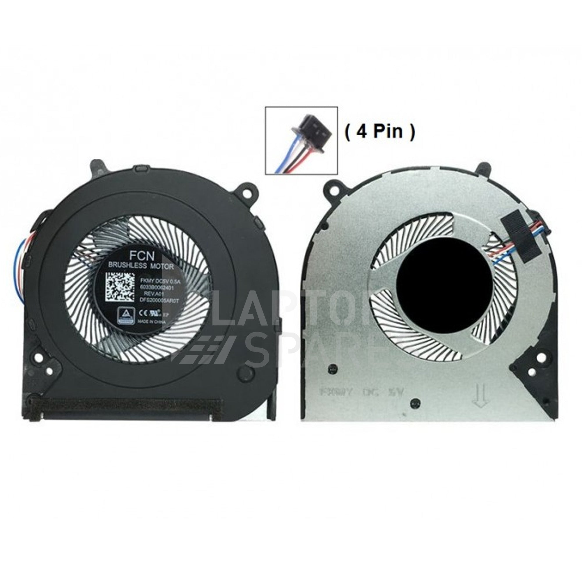 HP 14s-CF3006TU Laptop CPU Cooling Fan