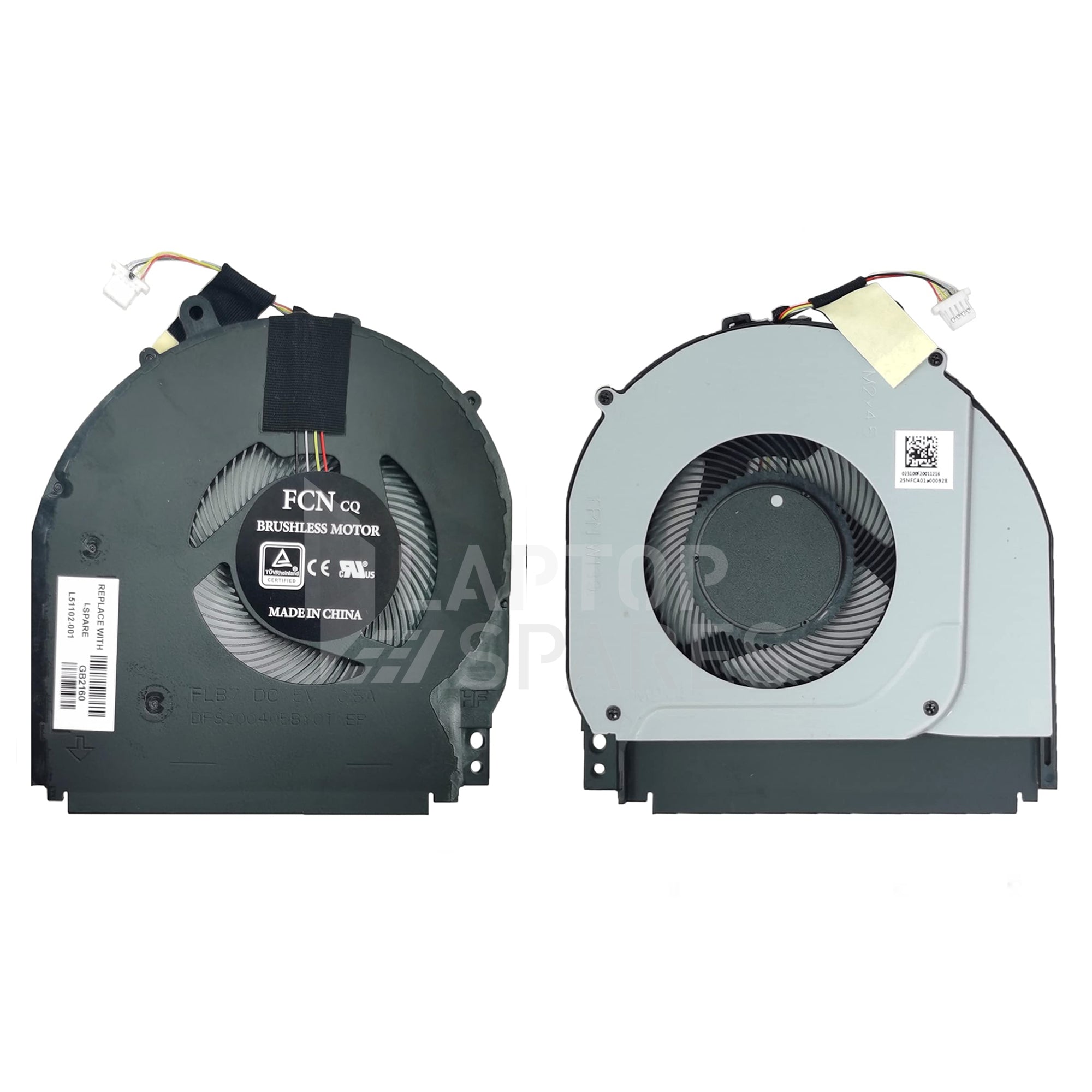 HP Pavilion X360 14-DH1142TU Laptop CPU Cooling Fan