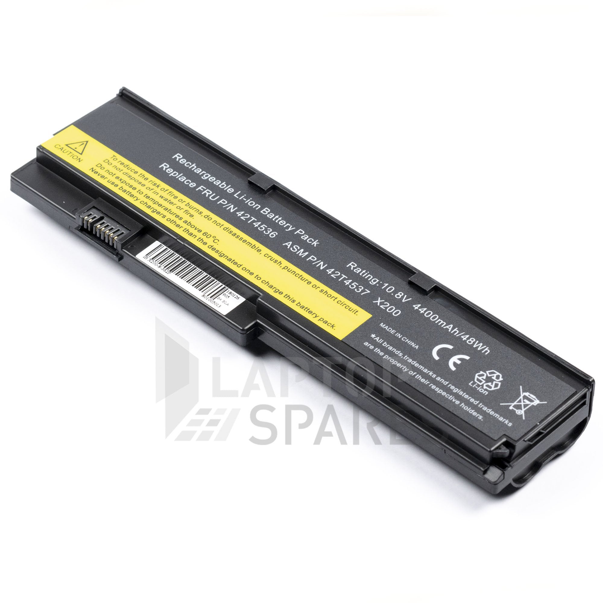 Lenovo 42T4834 42T4835 4400mAh 6 Cell Battery