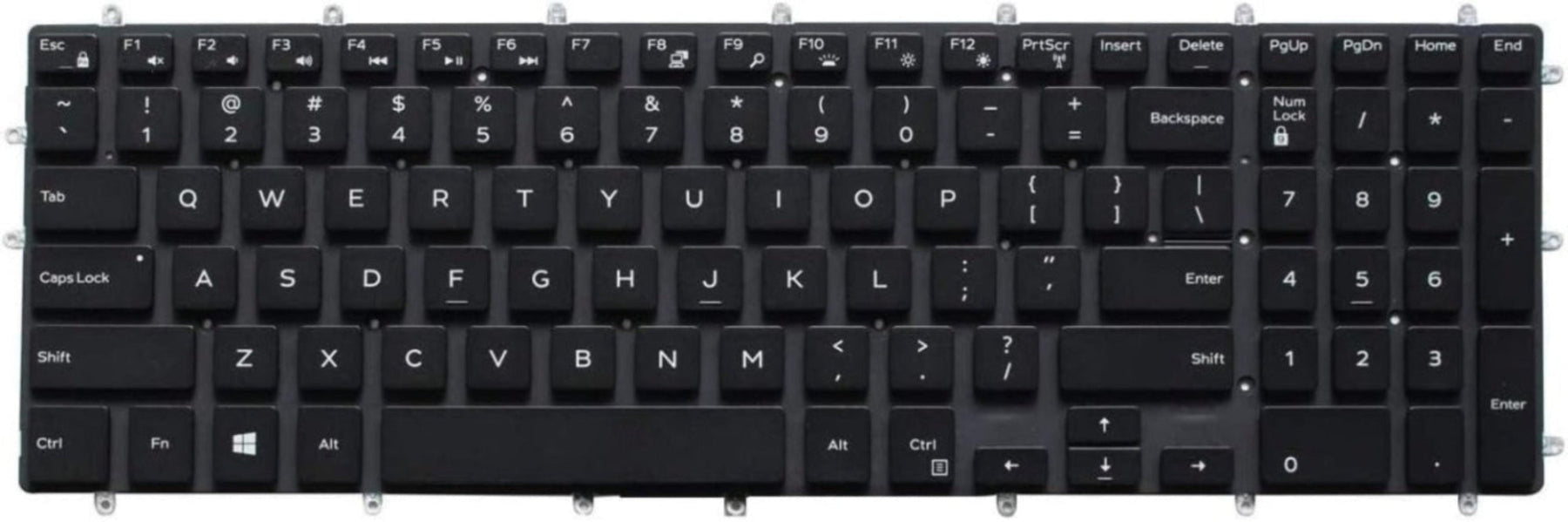 Dell Inspiron 3593 Laptop Backlit Keyboard