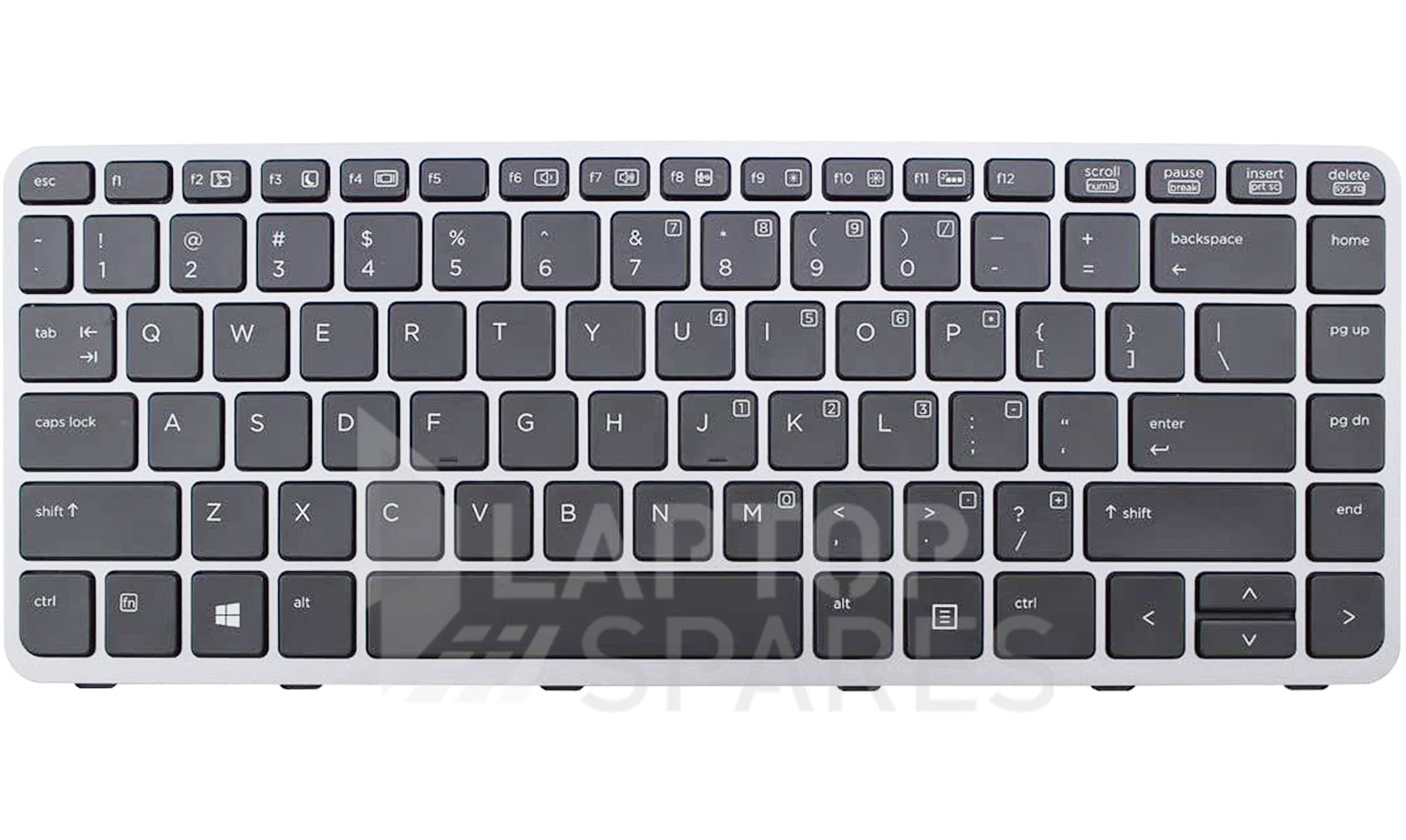 HP EliteBook Folio 1040 G1 1040 G2 Laptop Backlit Keyboard
