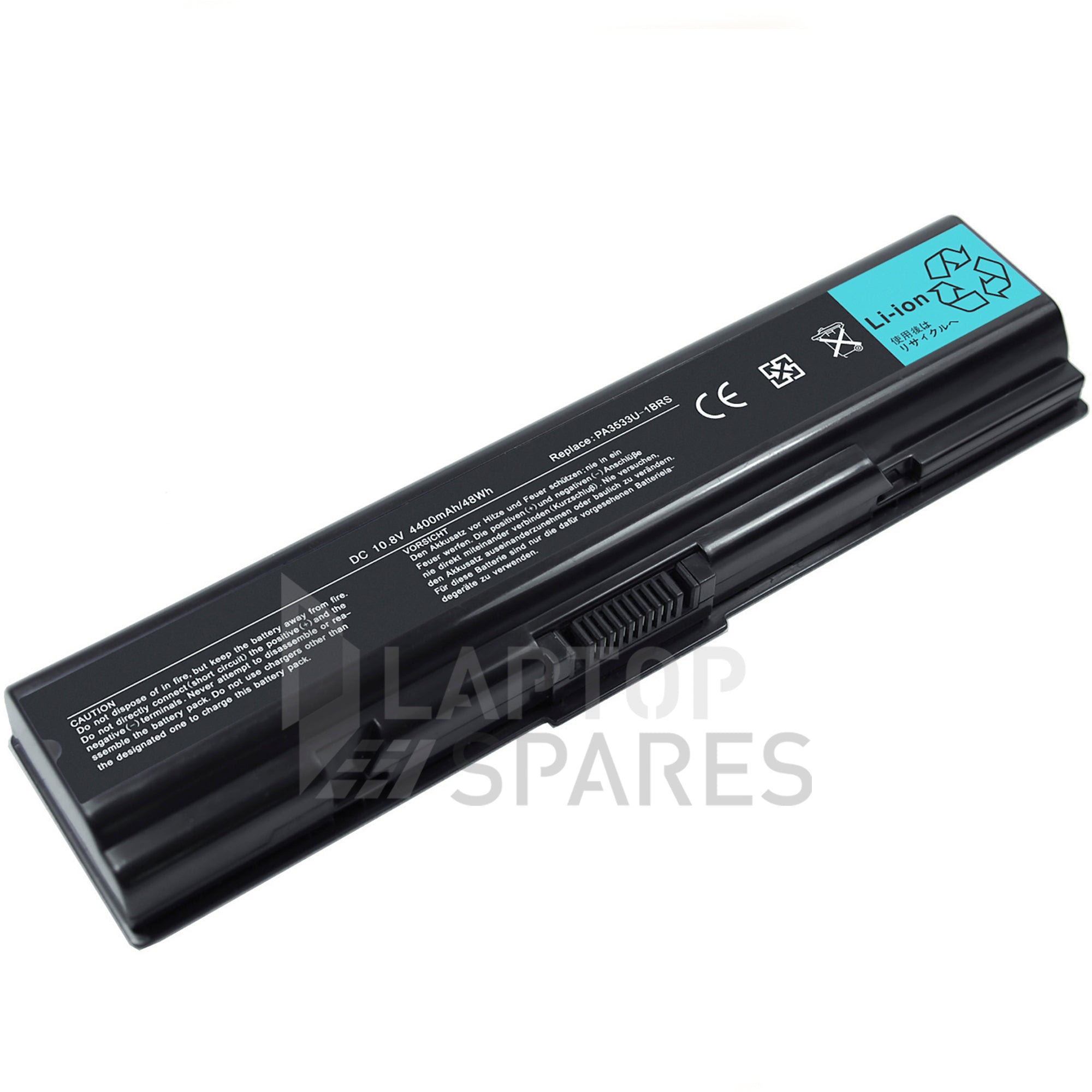Toshiba PA3533U-1BAS PA3533U-1BRS 4400mAh 6 Cell Battery