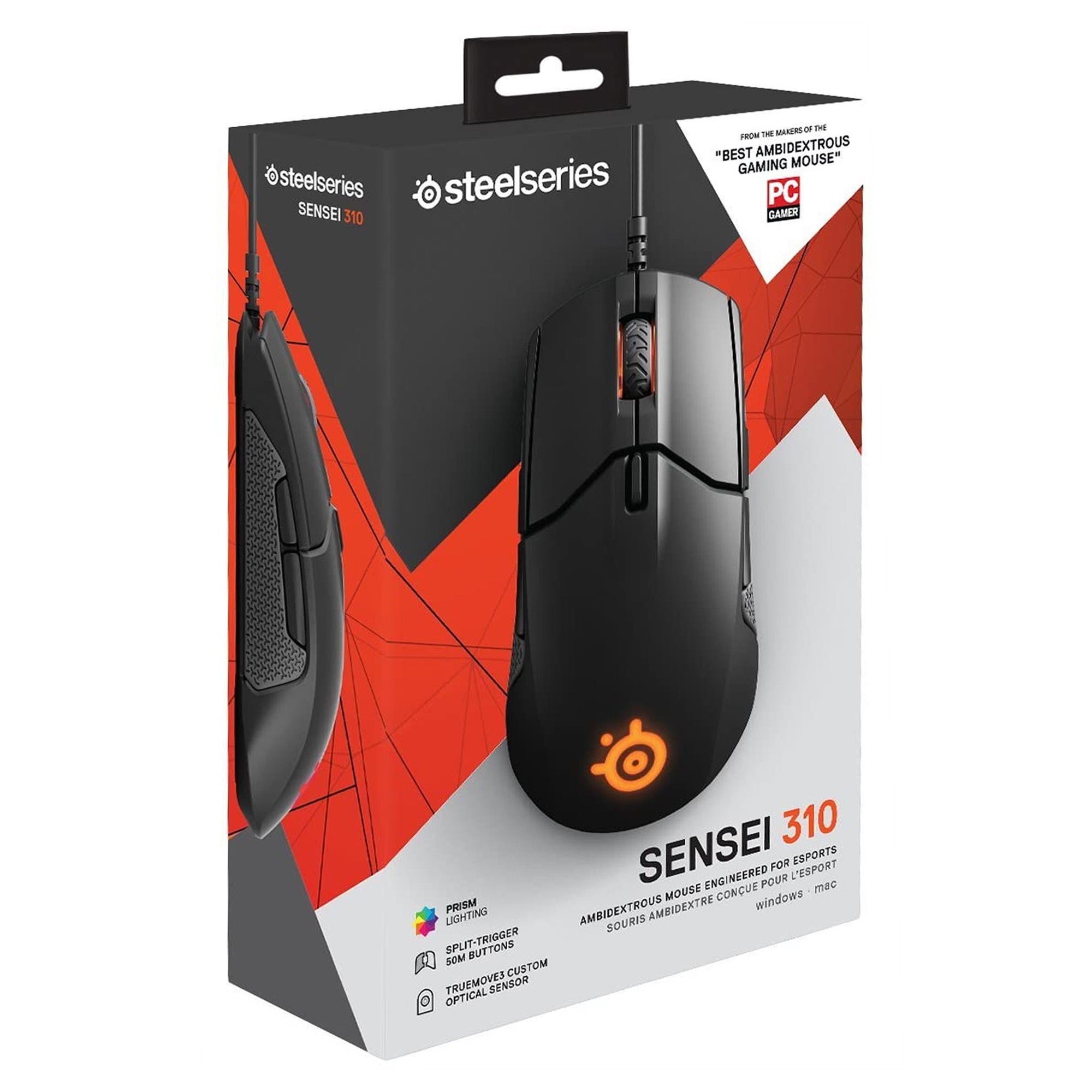 SteelSeries Sensei 310 Ambidextrous RGB Lighting Optical Gaming Mouse