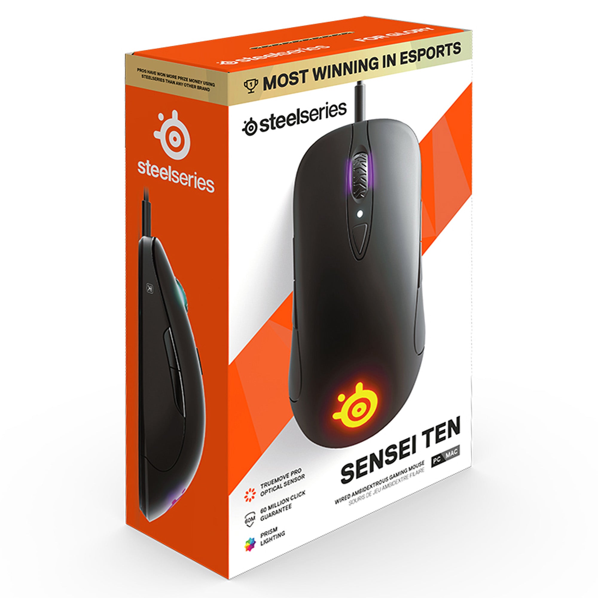 SteelSeries Sensei TEN Optical Gaming Mouse
