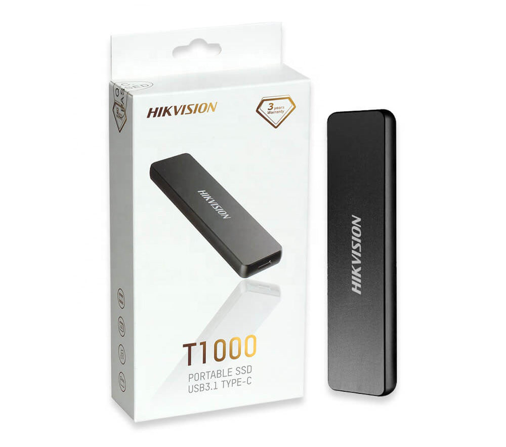Hikvision T1000 512GB Portable USB 3.1 Type C External Solid State Drive