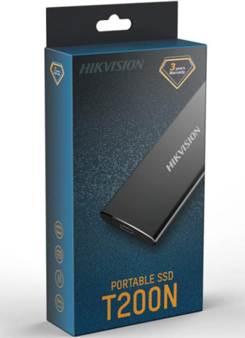 Hikvision T200N 512GB Portable USB 3.1 Type C External Solid State Drive