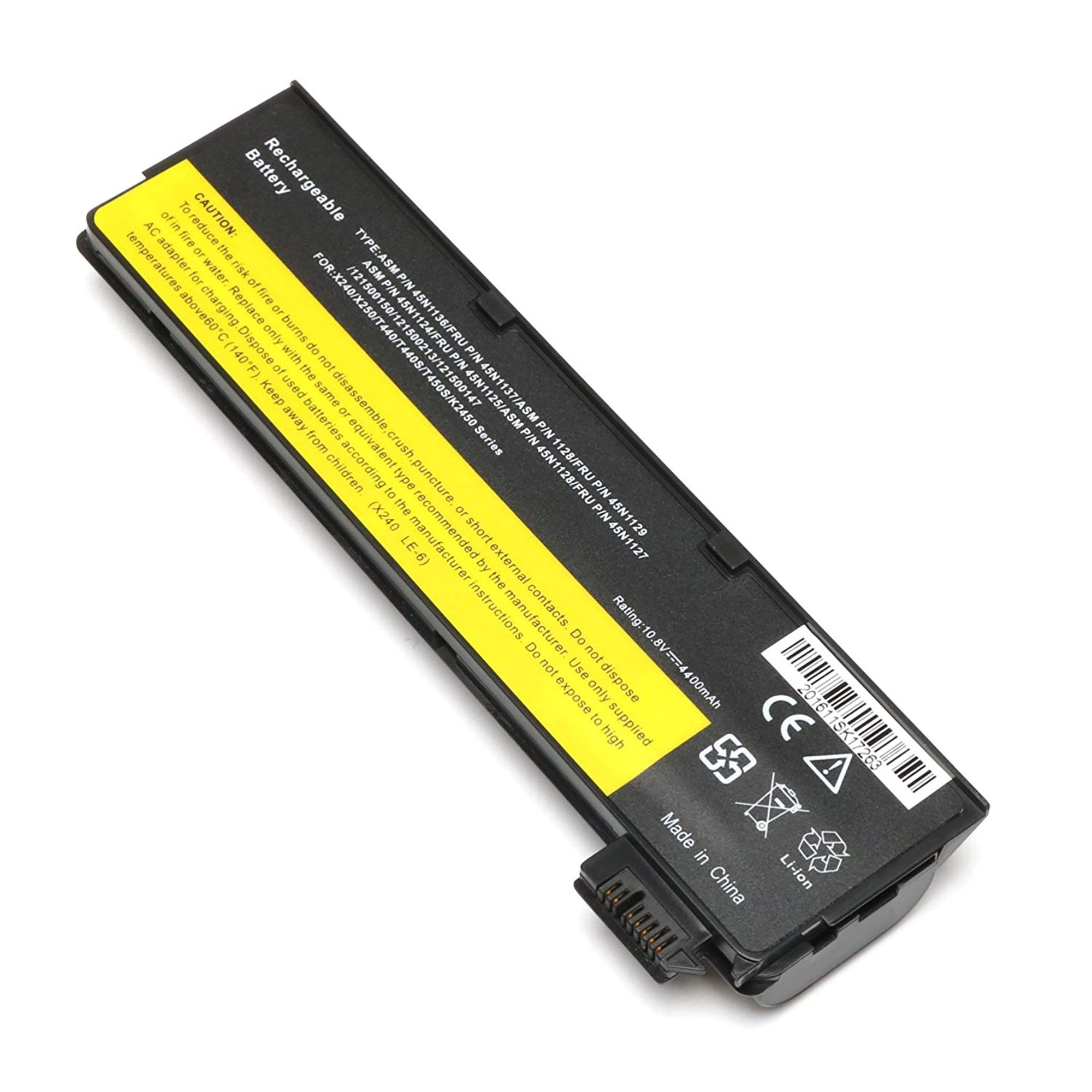 Lenovo 45N1127 45N1128 45N1129 4400mAh 6 Cell Battery